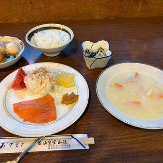 ボリュームたっぷりの夕飯
お腹いっぱいになりました。