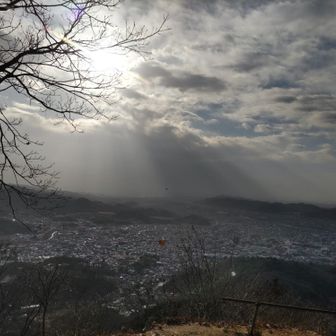 そして景色も良いのですが、何しろ風が強すぎる（写真では伝わらない）。