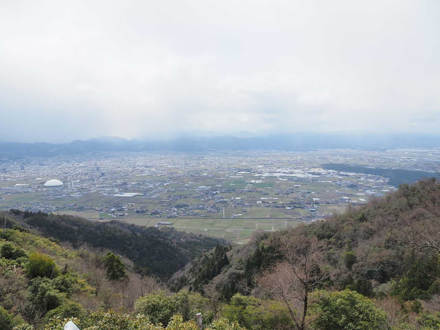 旅伏峰-伊努谷峠-鼻高山-矢尾峠-大黒山-遥堪峠-万ヶ丸山 縦走コースの写真
