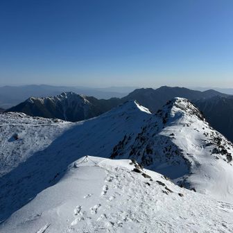 南アルプス天然水🎥の栗沢山と鳳凰三山