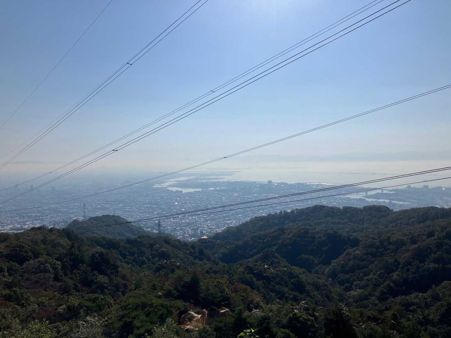 風吹岩より神戸市内