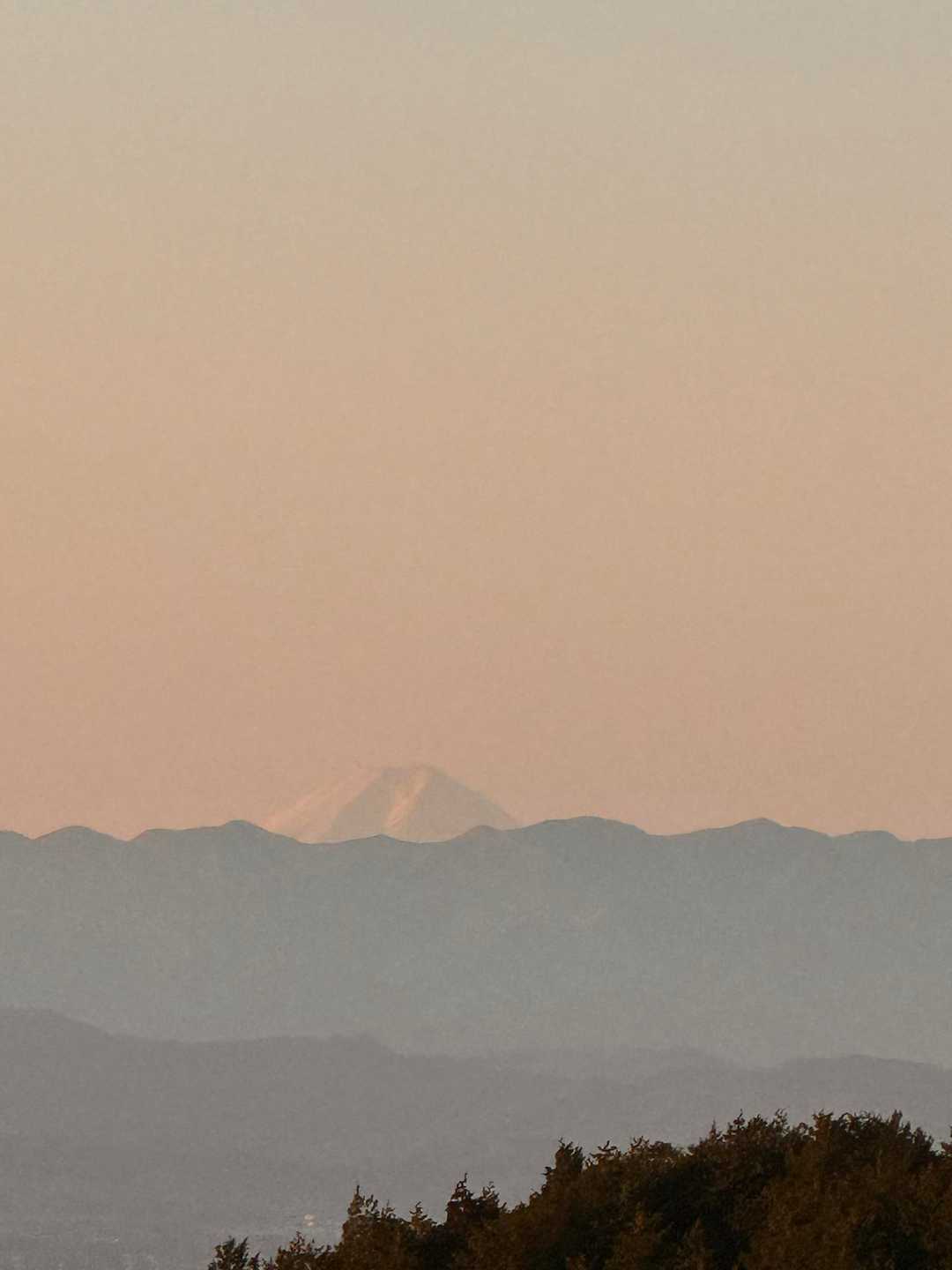 岡平より富士山🗻