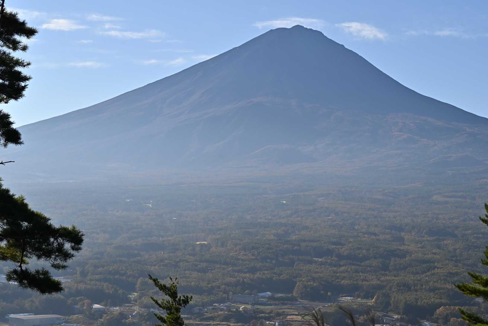 ちょっとしたビュースポットが。このコースはあまり展望がないので、こういう場所は貴重📷
