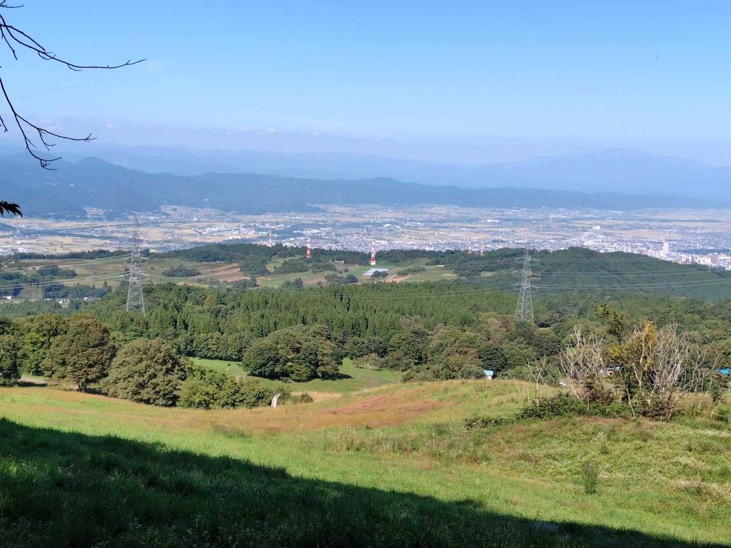 牧場まで戻りました