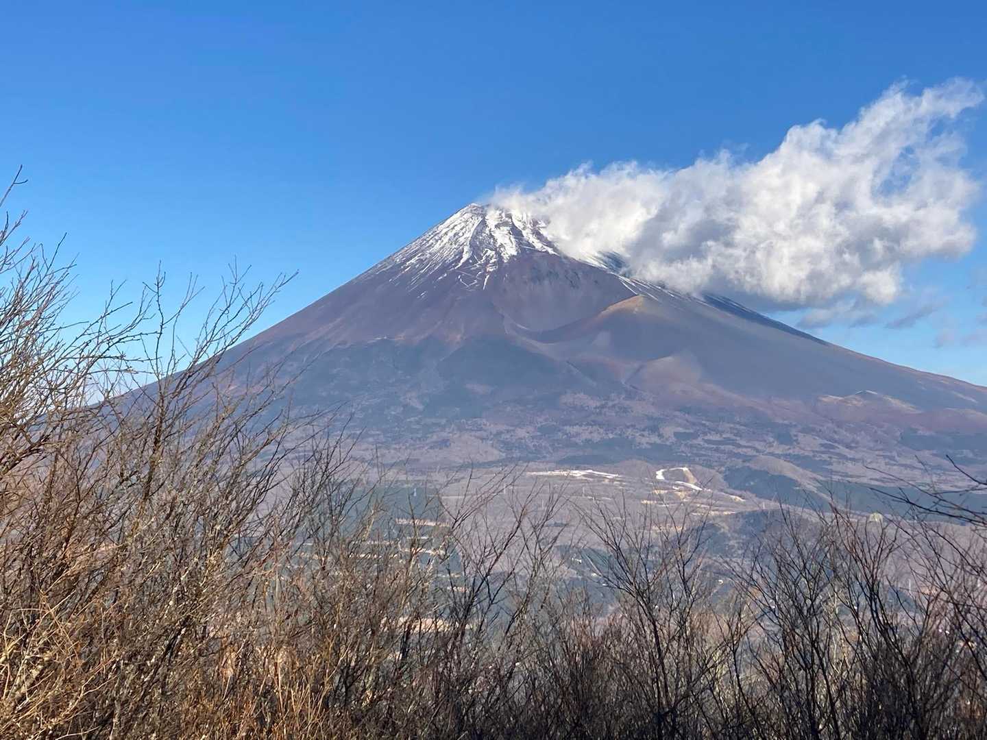 この☁️が黒岳に到着したときにも
ありました😢