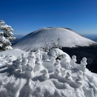 最高傑作✨みんな浅間山を見ています😽
マイナスの中、楽しい時間を過ごしました❄️