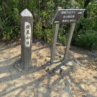 横尾山山頂⛰️