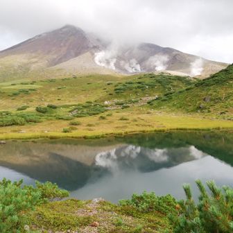 旭岳と水鏡🏞️