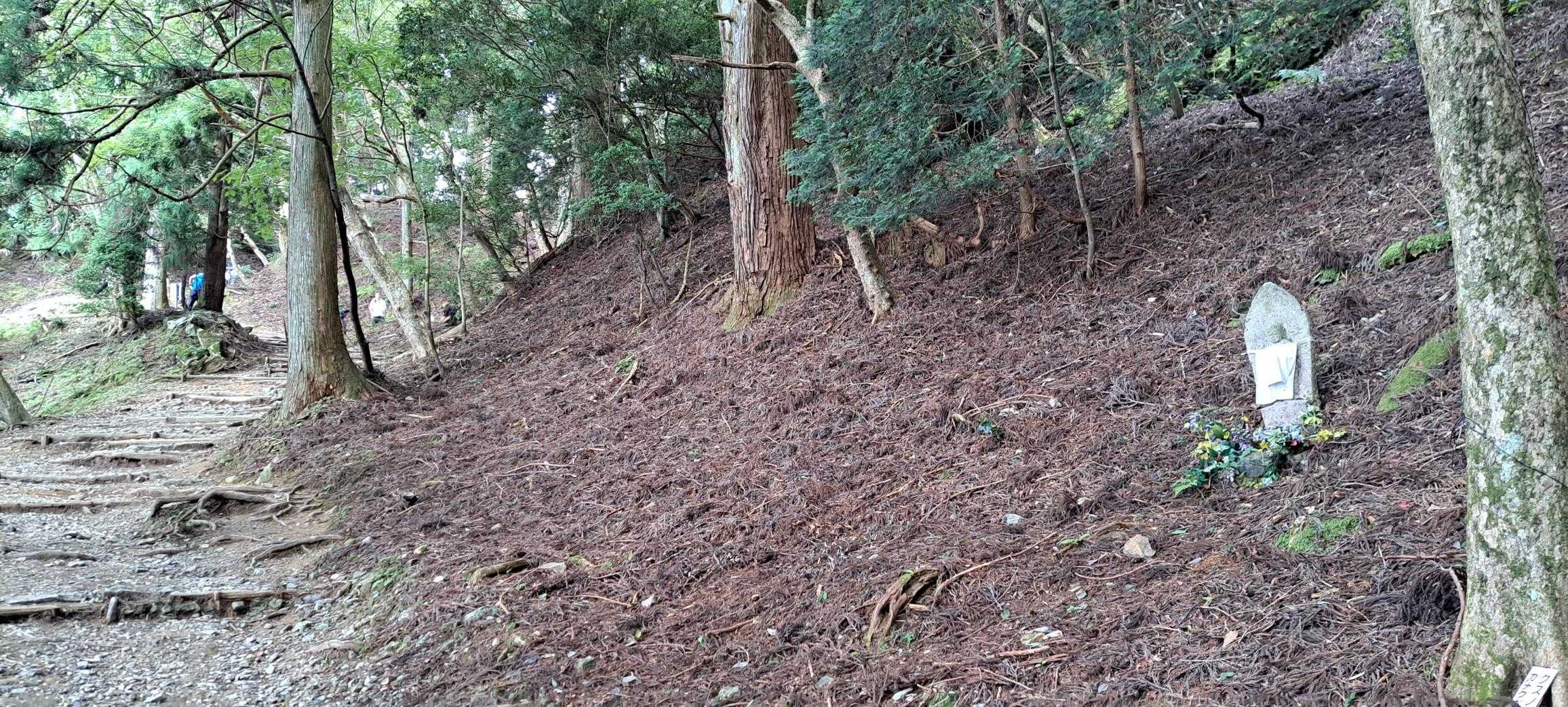 お地蔵様にご挨拶