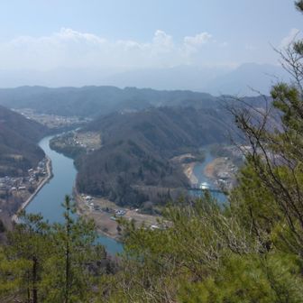 いつ観ても美しい犀川の蛇行