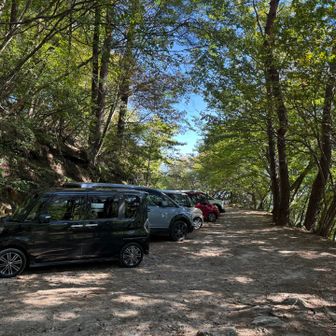 矢立石駐車場を通過