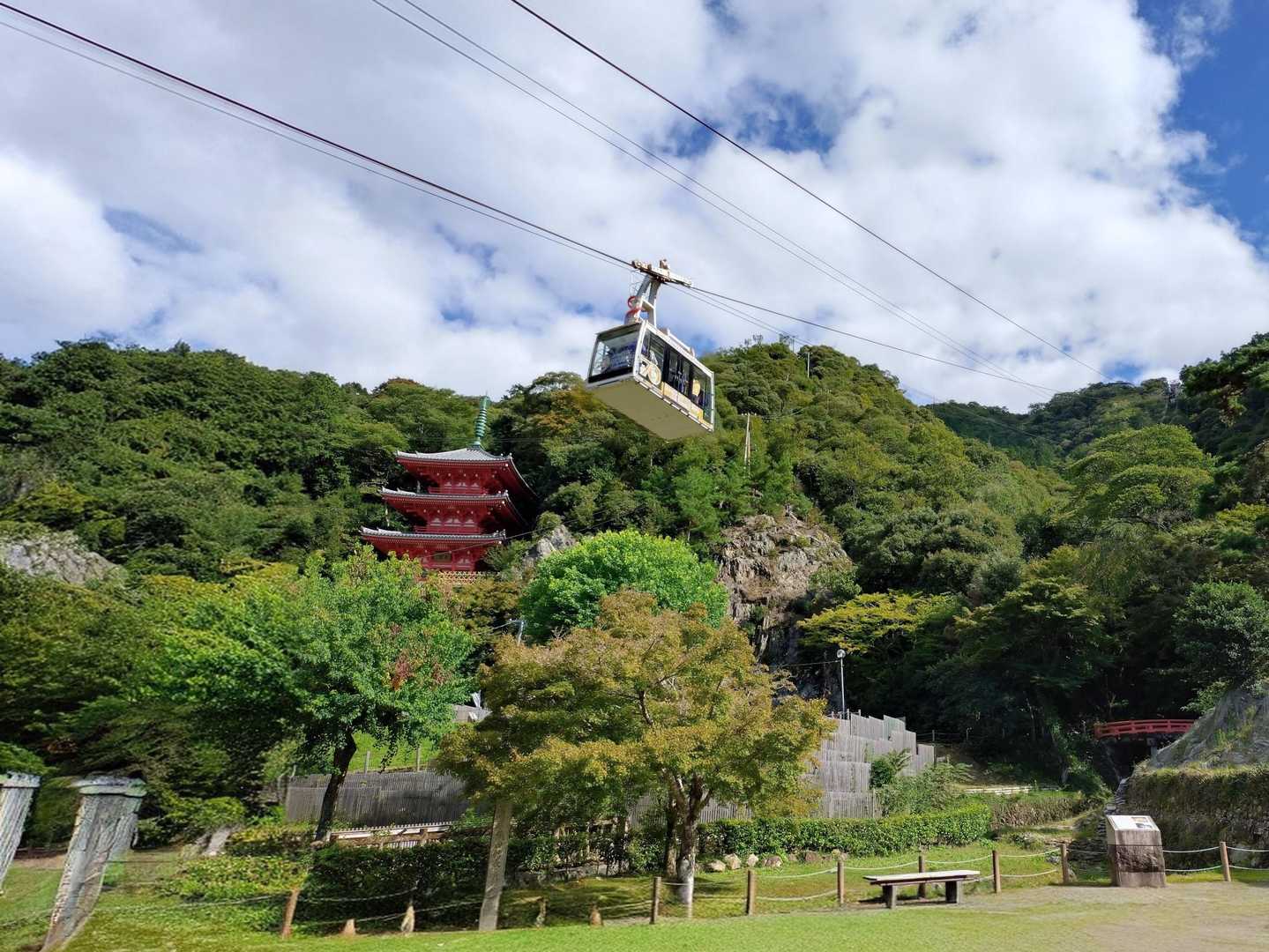 金華山ロープウェイ。
いってらっしゃーい👋
