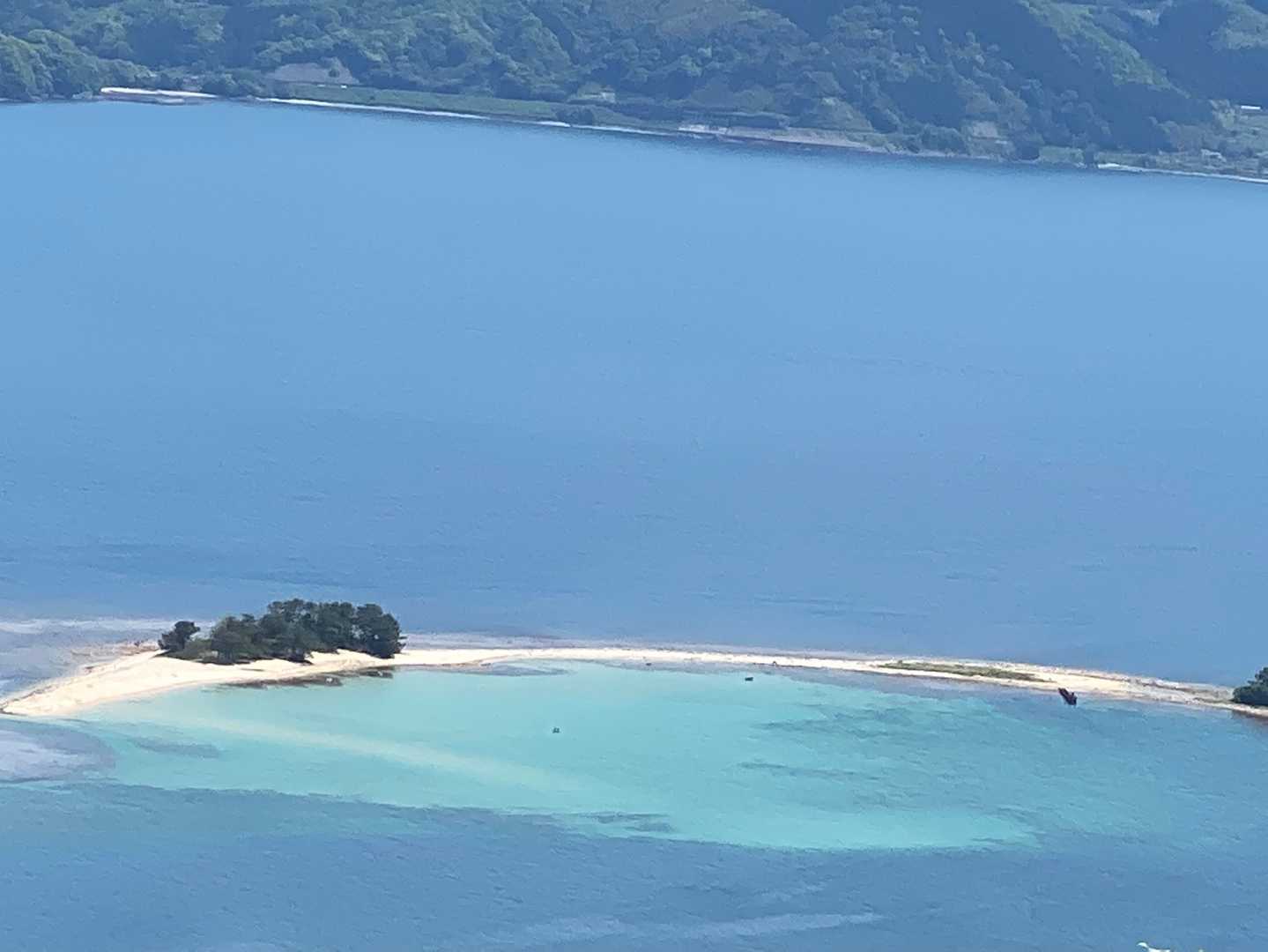 降りの途中の水島ビュースポット