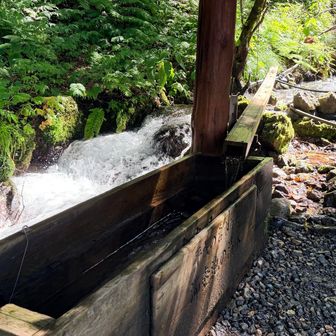 冷たい水を飲んで終了