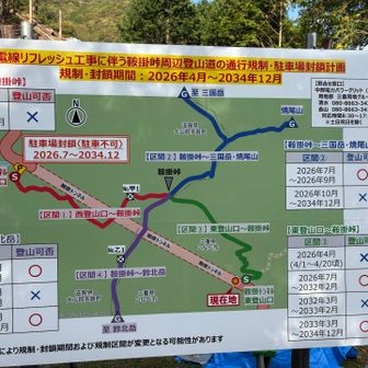 2032年まではトンネル東側から登れるのかな