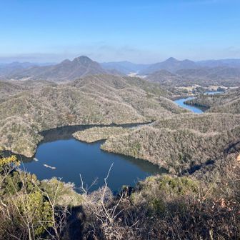 360°大パノラマ！右手奥に大船山