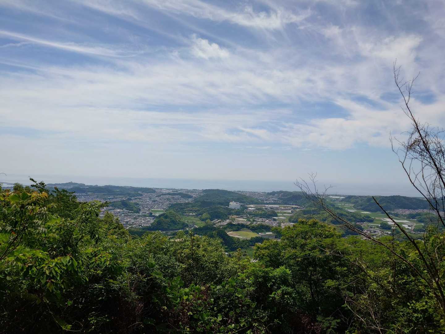 鷲尾山登山口-鷲尾山-烏帽子山 往復コースの写真