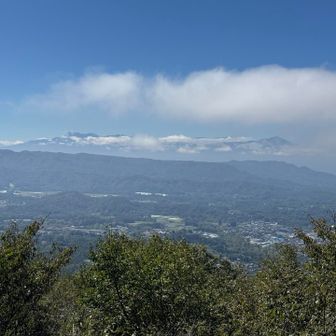 八ヶ岳と蓼科山