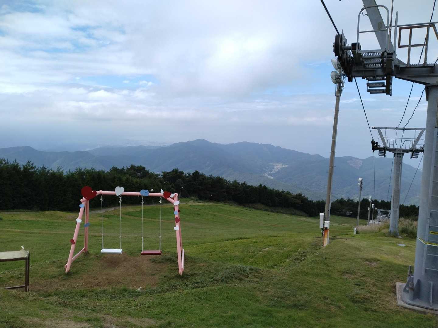 波瑠に歩いた大谷山方面。
思った以上に遠かった。