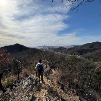いい眺めだけど天狗山の登りキツそうだなー