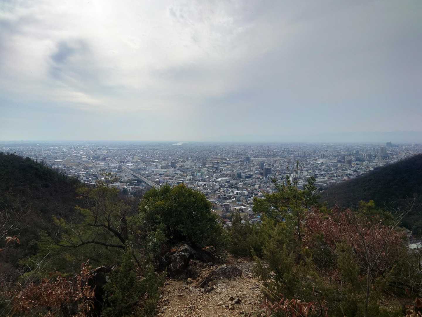 鷹巣山 往復コースの写真