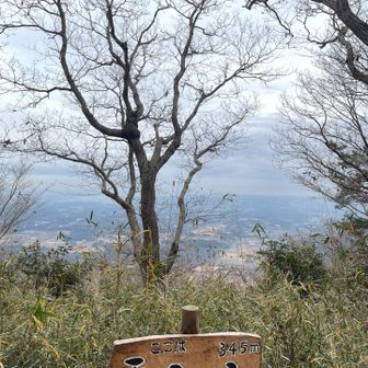 雨降ってきたので雪入山で折り返します。