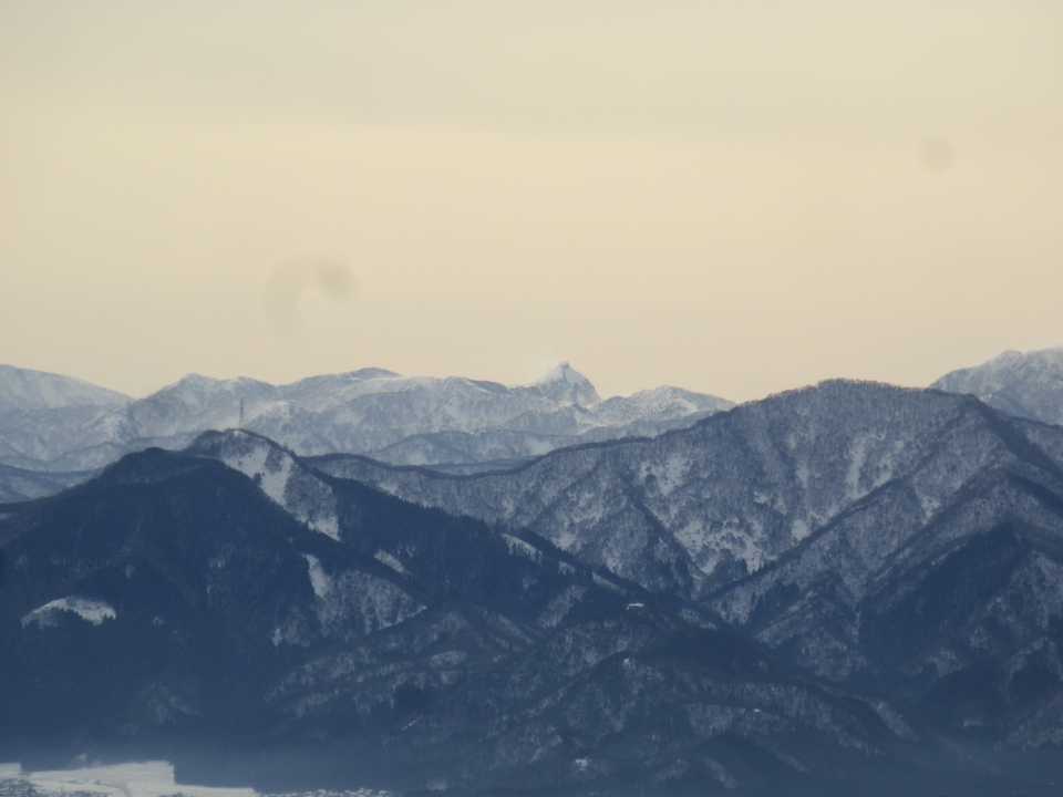 福井の　マッターホルン😍
冠山👏