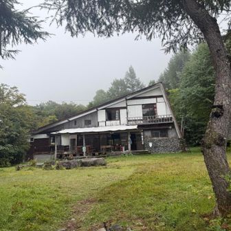 穂高平小屋
帰りは、かき氷食べたかったのにやっていなかった😭