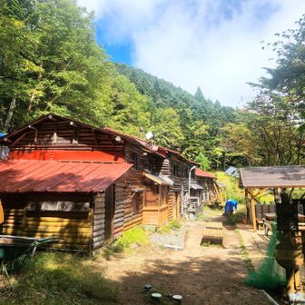 甲武信小屋に着🙌

帰りに寄らせてもらいます

ここの代表は山中徳治さん

徳治さんが中心となって開いてくれた道だから『徳ちゃん新道』

両神の白井差も別の山中さんだし、奥秩父は山中さん大活躍
