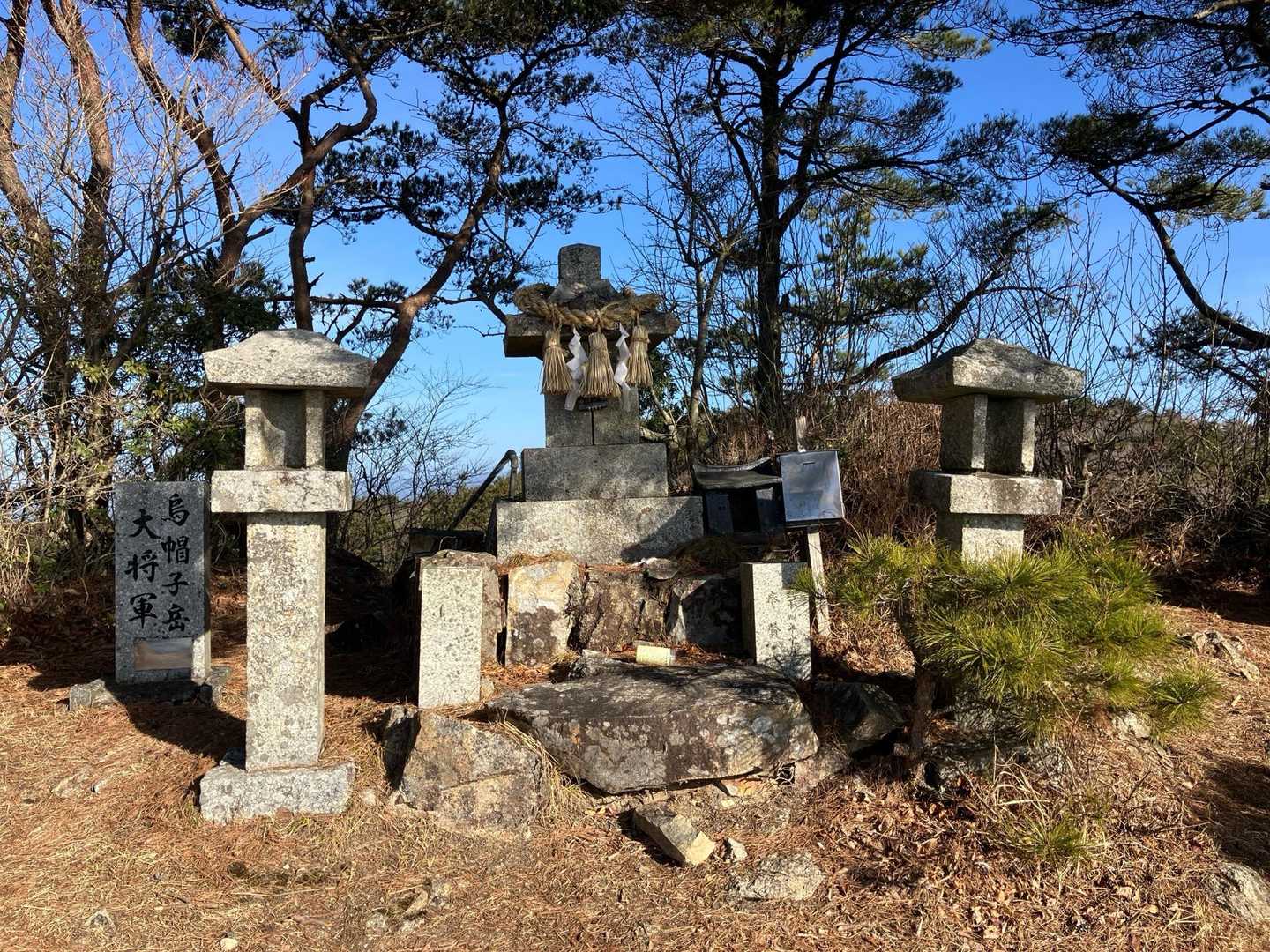 大将軍山の山頂