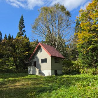 ハマグリ小屋到着。