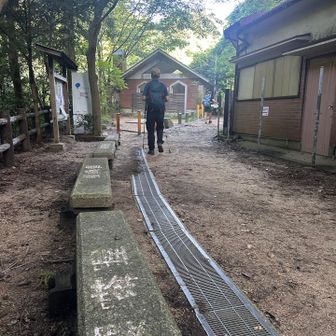 櫻茶屋は臨時休業中
東半縦走はここから