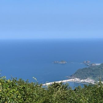 日本海も穏やかです