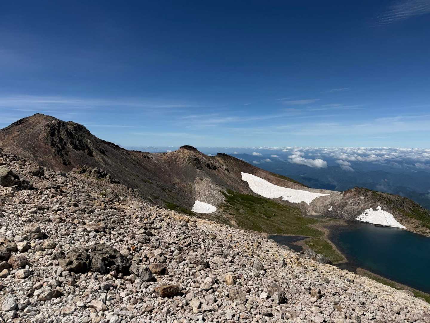 さぁあと少しで山頂だ！