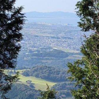 平尾GCと御津方面