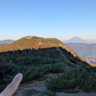 片道15分ほどのイザルヶ岳へ☝️