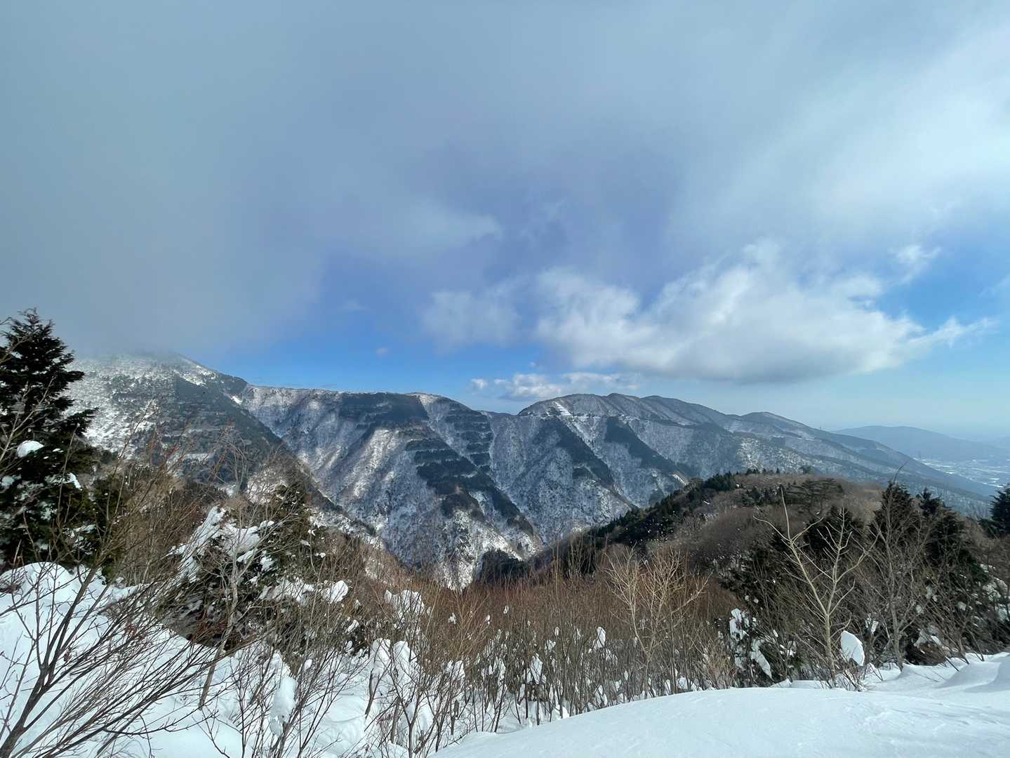 尾根からの絶景✨