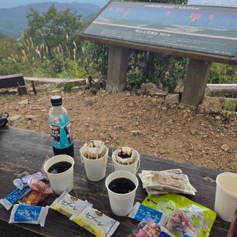 明王山でスイーツタイム☕