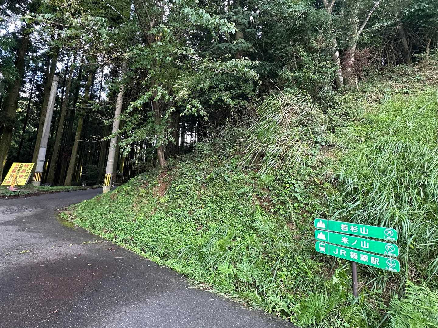 セラピーロード駐車場に
やっと到着〜😮‍💨

駐まってる車ゼロ
まだ誰も居ない😲

🅿️までの道のり
標高あがると段々と狭くなり‥
対向車が来なければ問題ないけど
もし来たらグーンとバック➰🌬️
🚘 離合出来ないです😅

来ないでねーー🙏
と願いながら上りましたw