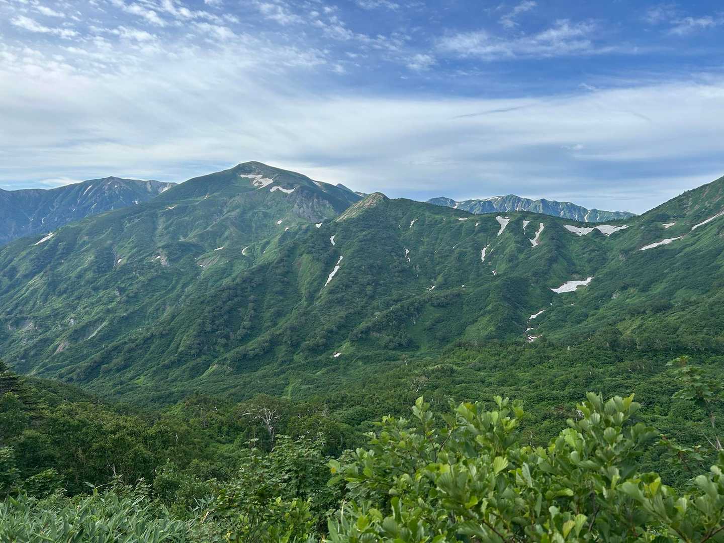 蓮華温泉バス停-蓮華温泉登山口-朝日岳 往復コースの写真