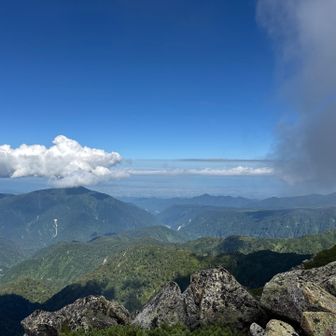 山頂より富山湾