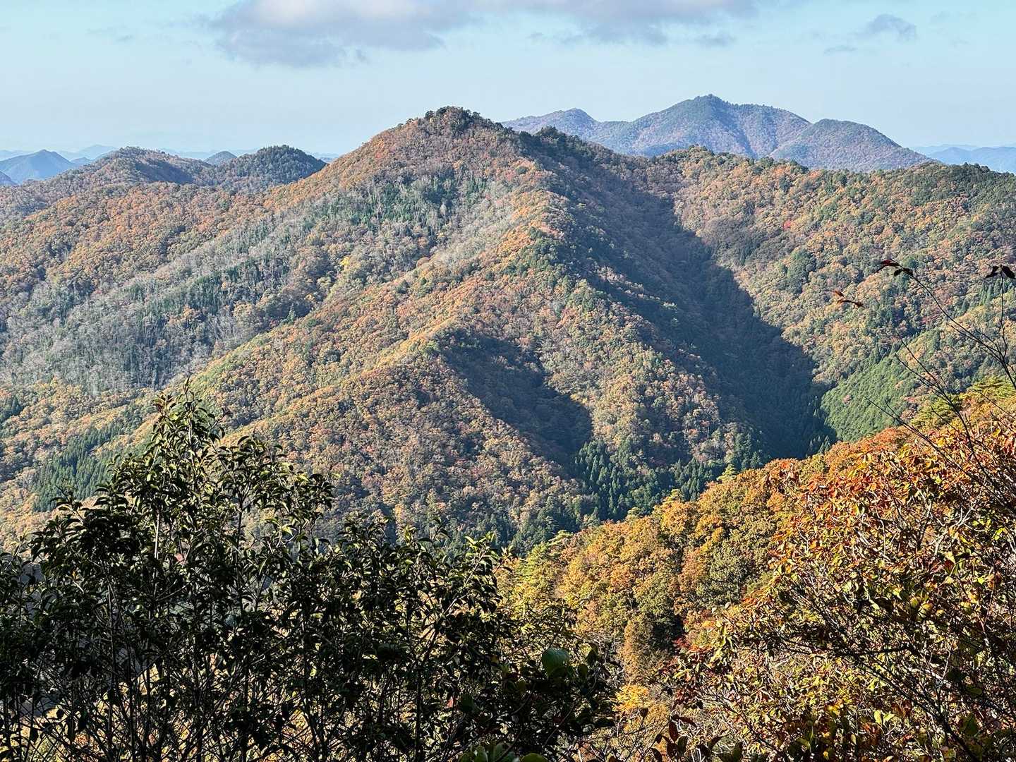 古市駅-白髪岳-松尾山-音羽山-火とぼし山 縦走コースの写真