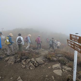 地蔵の頭（1,676m）　展望無し