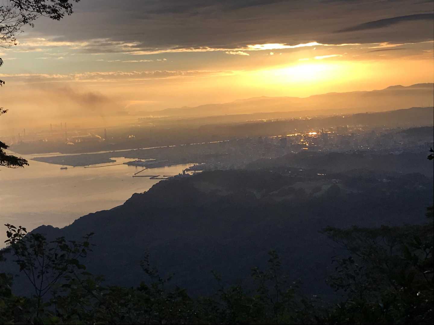 高崎山 往復コース | お猿と山城跡、別府湾を望む大分のホーム低山の写真