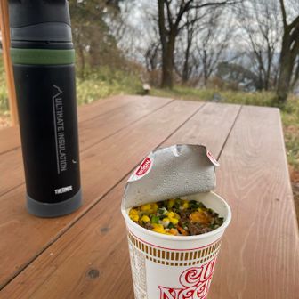 あずまやで時雨しのぎ昼食を

一句できたわ