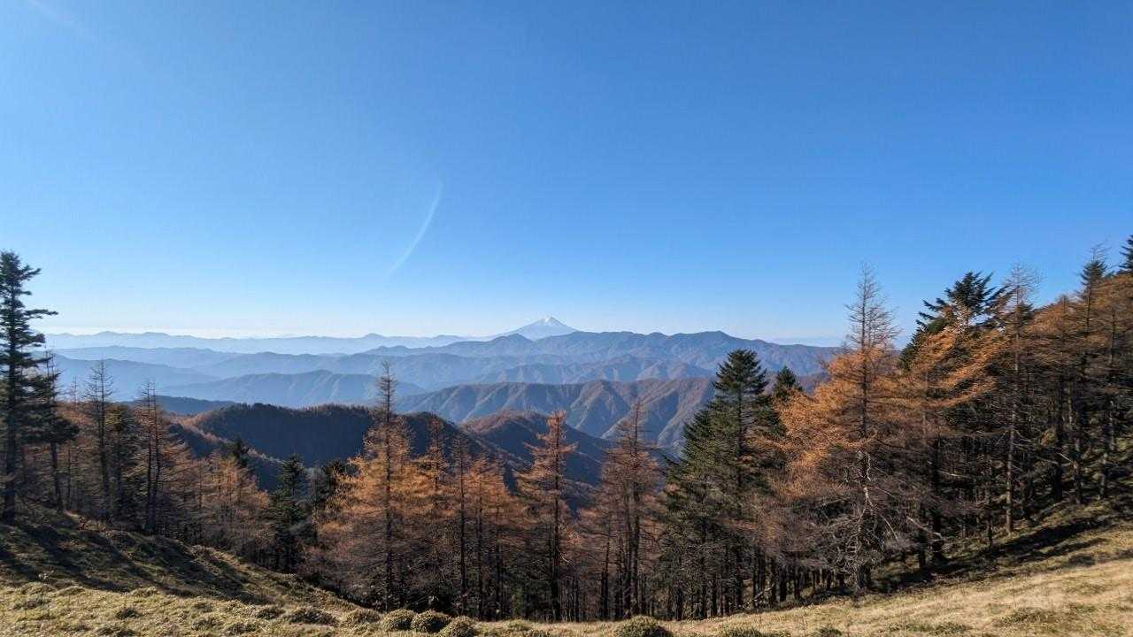 小雲取山-五十人平野営場管理小屋-堂所-小袖登山口 縦走コースの写真
