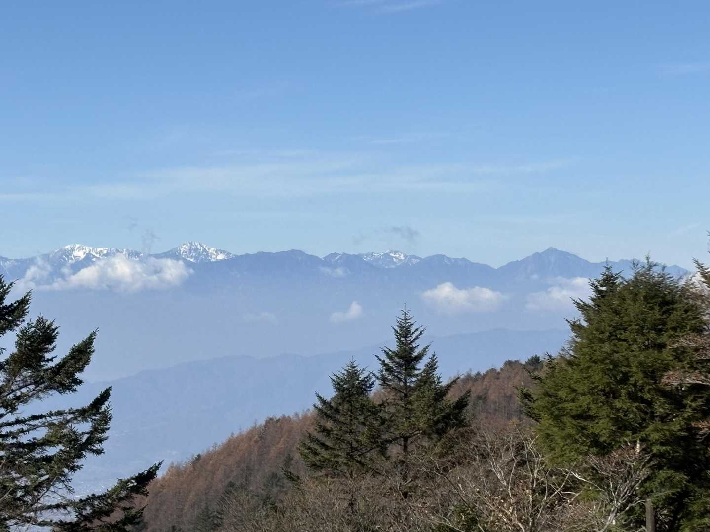 南アルプスのスカイライン