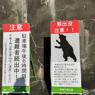 近くで目撃されてる熊
怖い😱