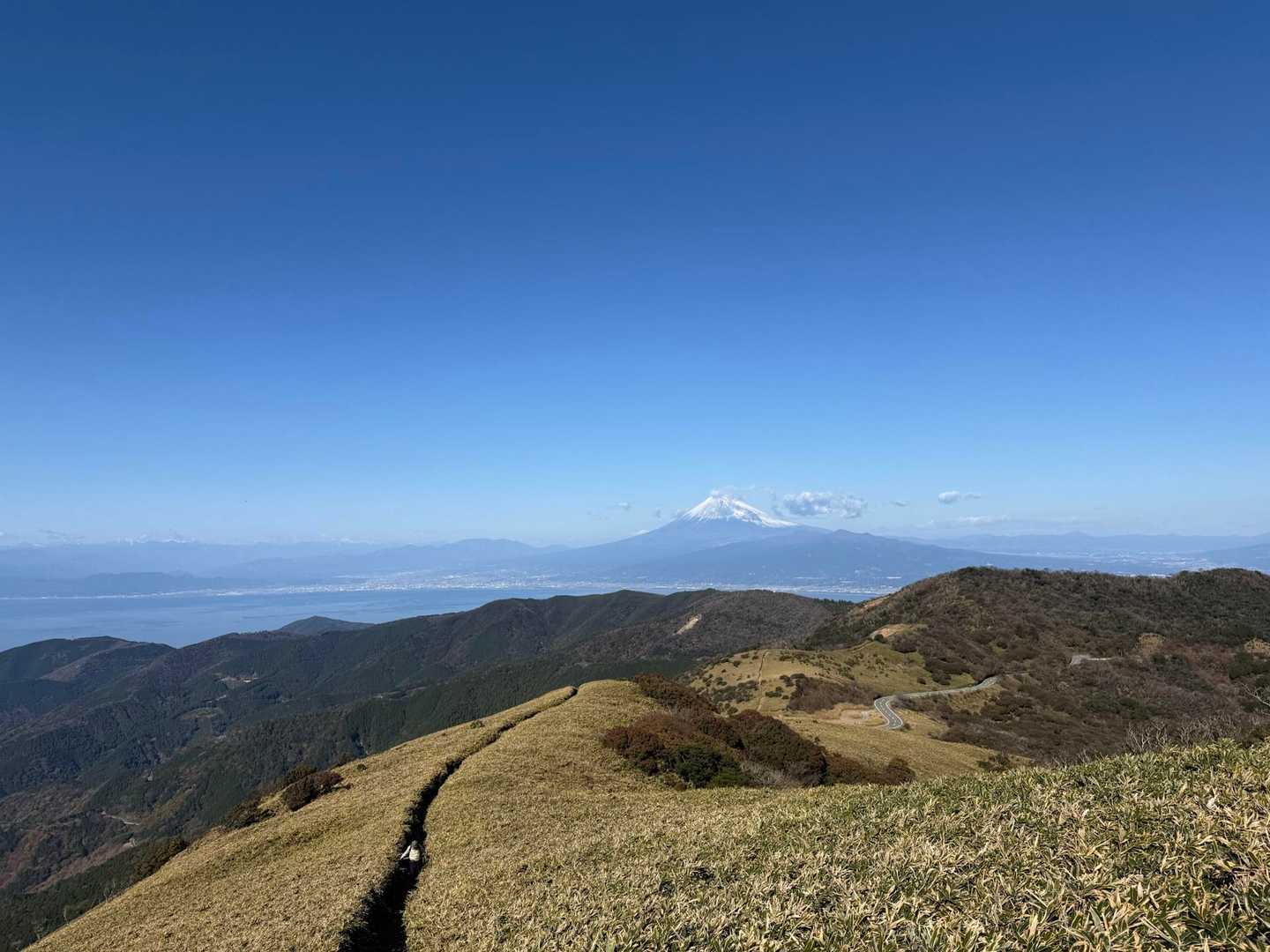 仁科峠-風早峠-魂の山-土肥峠-吉奈峠-棚場山-土肥峠-伽 縦走コースの写真