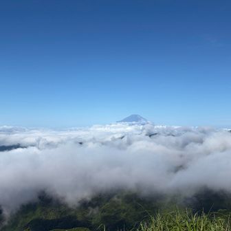 三ノ塔からの富士山